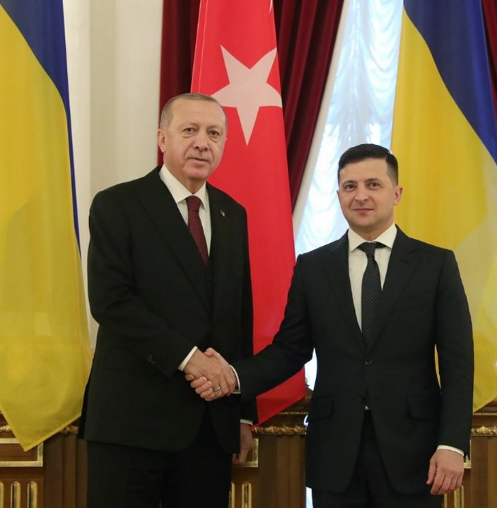 Cumhurbaşkanı Erdoğan, Zelensky ile görüştü