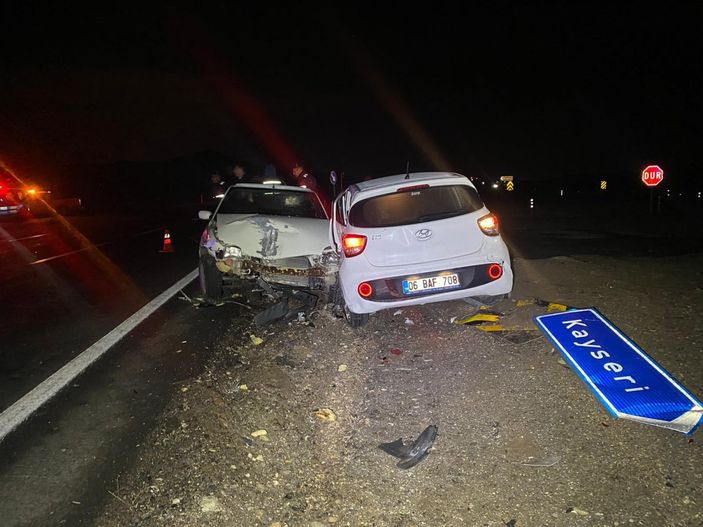 Nevşehir'de trafik kazası: 4 yaralı