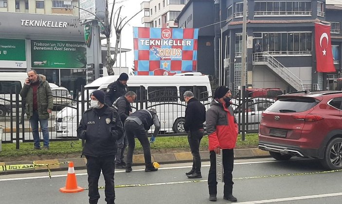 Trabzon'da seyir halindeki jipe silahlı saldırı: 1 yaralı