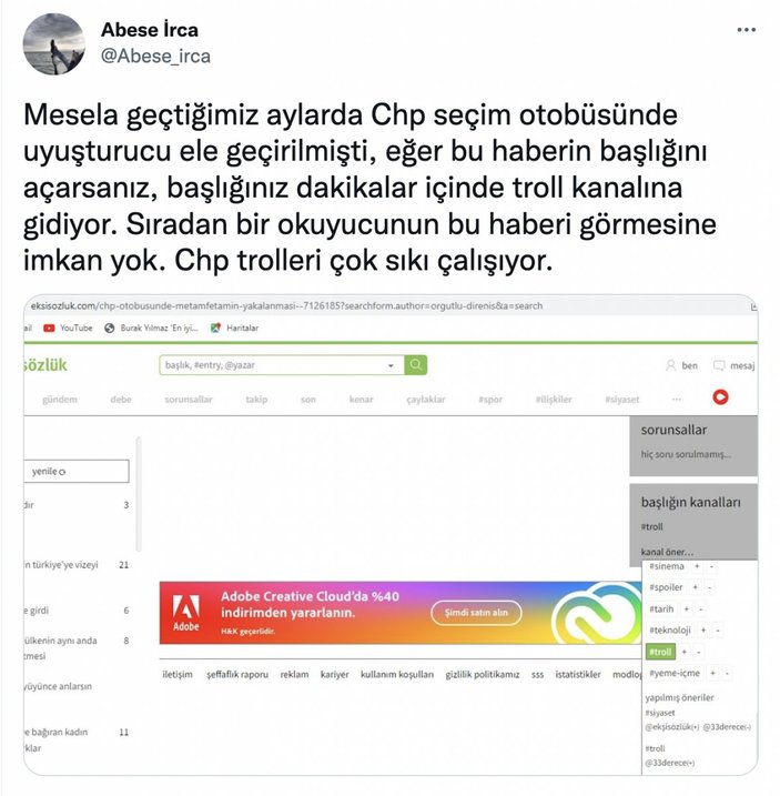 CHP'nin Ekşi Sözlük'teki troll ağı deşifre oldu