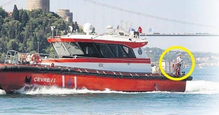 Ekrem İmamoğlu, belediyeye ait tekneyi makam aracı yaptı
