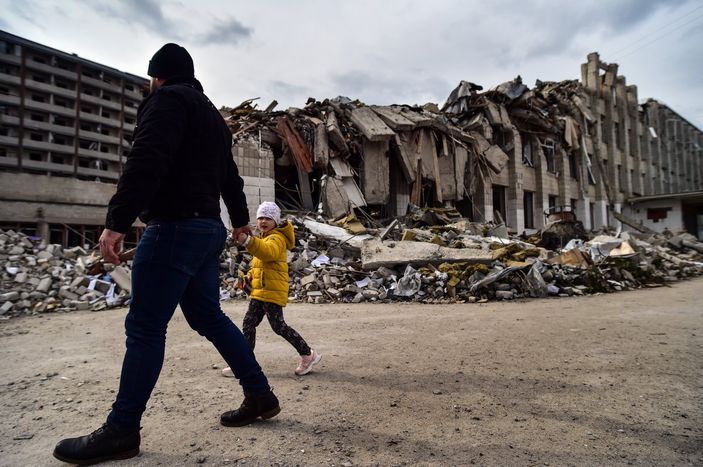Rus saldırıları, Jitomir'i yıkıp geçti
