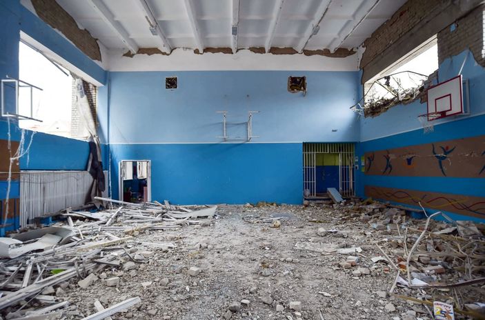 Rus saldırıları, Jitomir'i yıkıp geçti