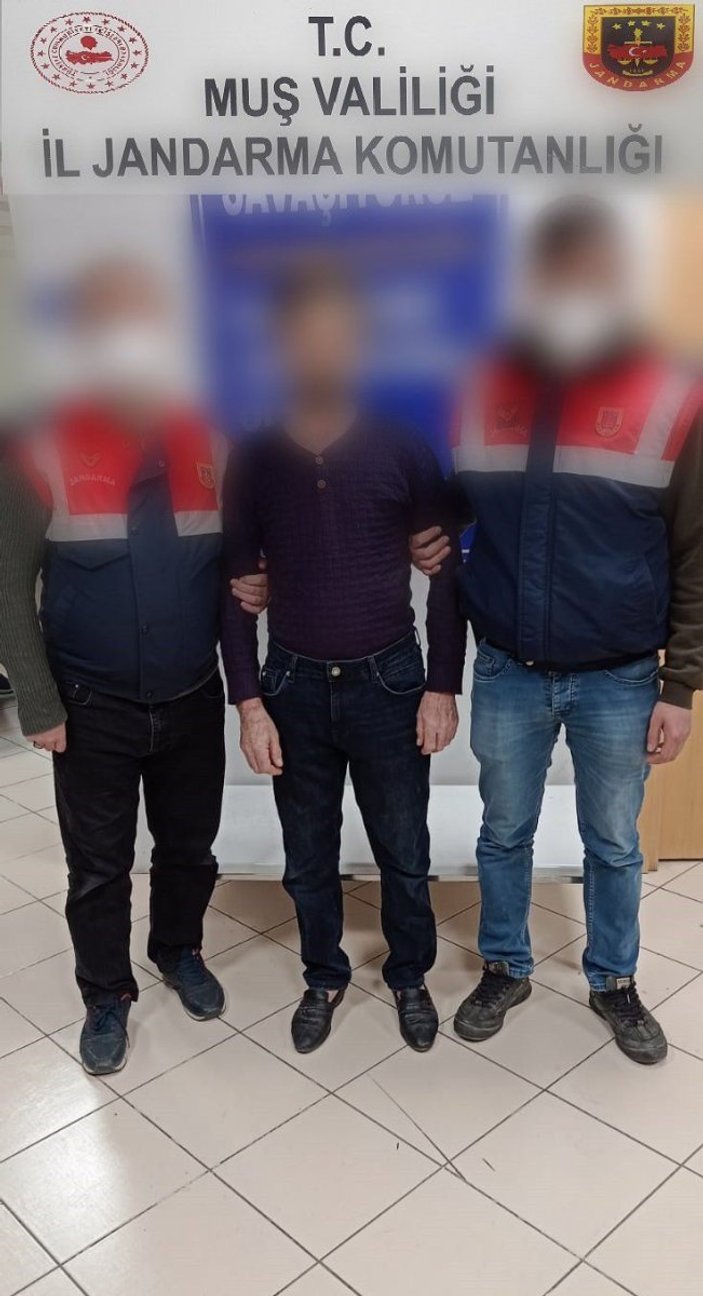 Muş'ta 57 yıl hapis cezası bulunan şahıs İstanbul'da yakalandı