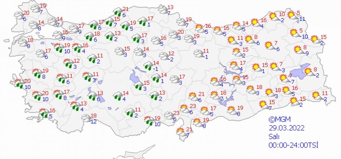 Türkiye genelinde hava sıcaklıkları artacak