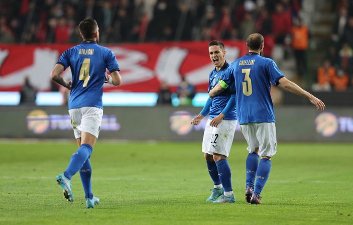 A Milli Takım, İtalya'ya 3 golle mağlup oldu