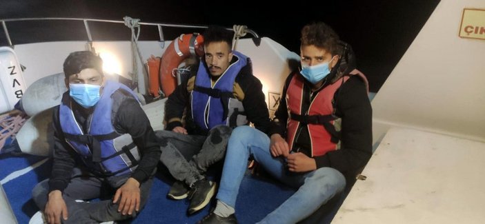 Bodrum'da 38 kaçak göçmen kurtarıldı