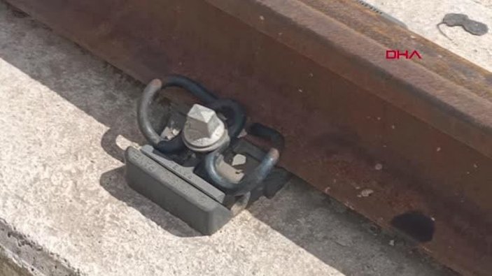 Tokat’ta demir yolunda hırsızlık: Kazayı polis önledi