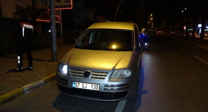 Antalya'da polisten kaçan alkollü sürücüden tepki çeken sözler