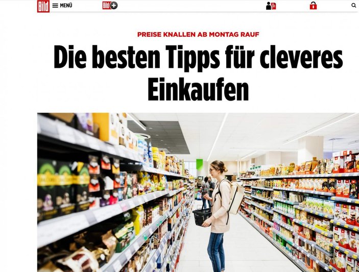 Alman Bild gazetesinden artan fiyatlara karşı öneri