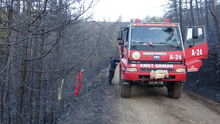 Bursa'da orman yangını: 18 saatin sonunda kontrol altına alındı