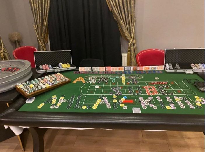 Büyükçekmece'de kumarhaneye çevrilen villaya baskın