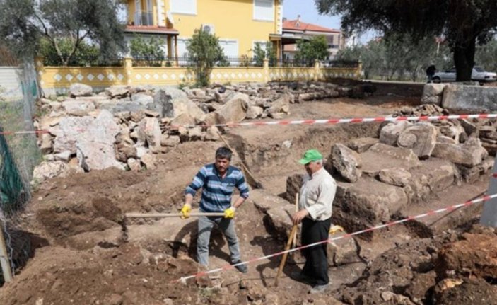 Antalya'da Roma dönemine ait mezarlık bulundu