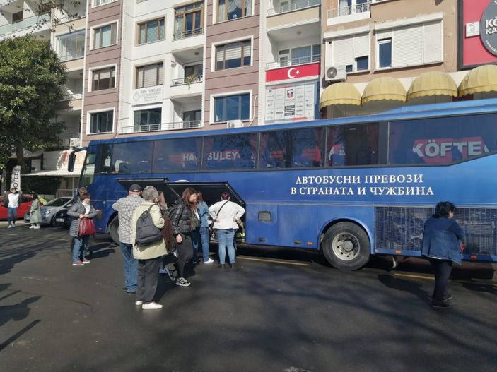 Bulgar turistler, Tekirdağ'ı gezdi