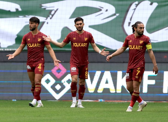 Konyaspor, Göztepe'yi 3 golle mağlup etti