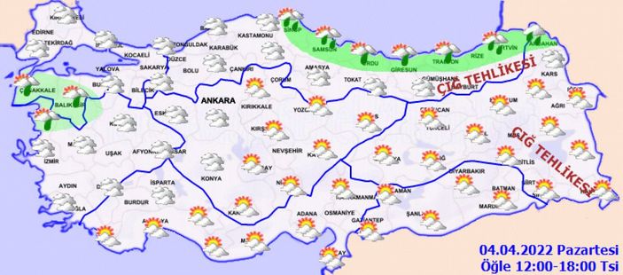 Meteoroloji'den yeni hava durumu raporu! Havalar sıcak, güneş tepede, bahar kalbimizde...
