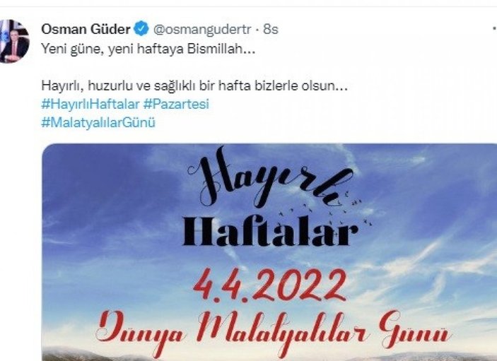 Malatyalılar Günü’ne sosyal medya ilgisi