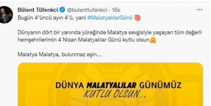 i Malatyalılar Günü’ne sosyal medya ilgisi