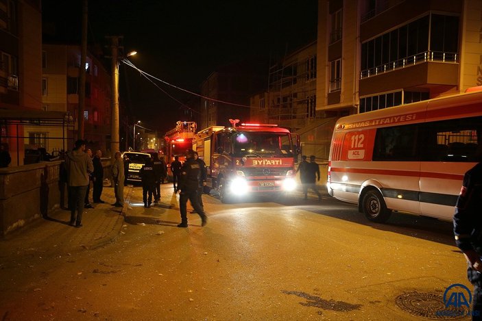 Sivas'ta doğalgaz patlaması: 3 yaralı