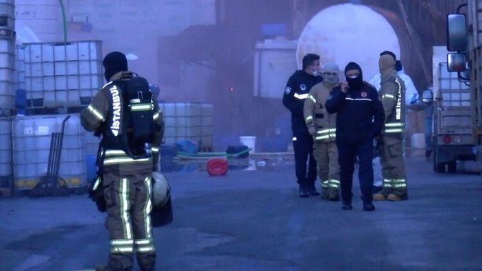 İstanbul'da çamaşır suyu kazanının patlaması sonucu 2 kişi kokudan etkilendi