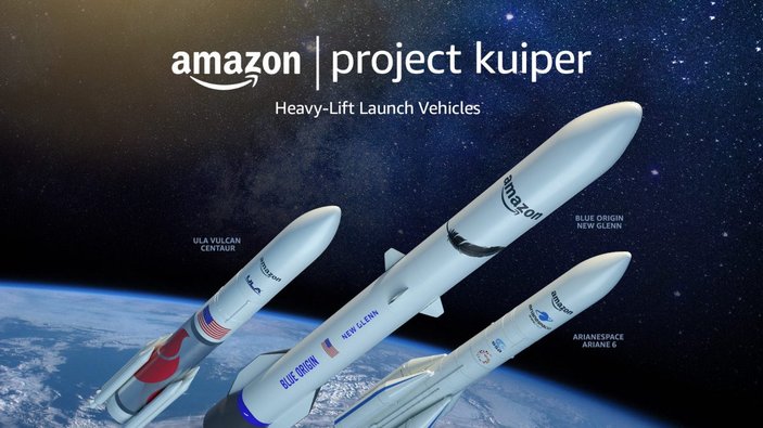 Jeff Bezos'un Amazon'u Starlink'e rakip oldu: Project Kuiper