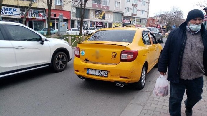 Tekirdağ'da kazaya karıştığı sürücü, arkadaşı çıktı