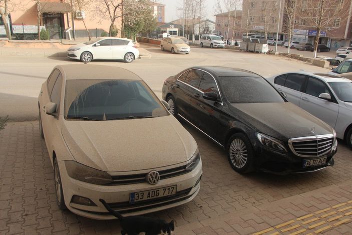 d Toz taşınımı Güneydoğu'da etkisini gösterdi