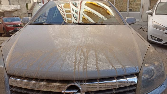 d Toz taşınımı Güneydoğu'da etkisini gösterdi