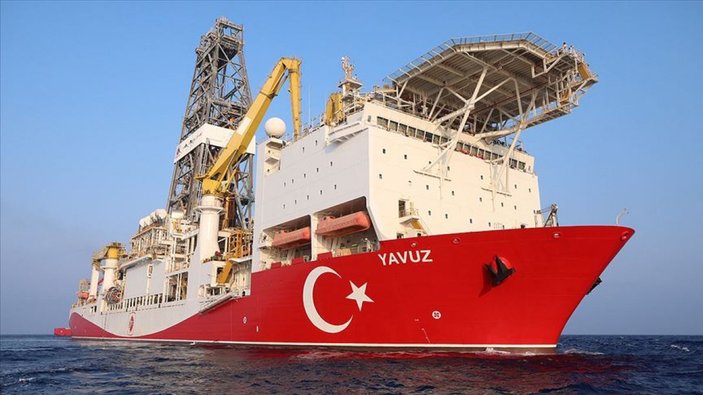 Yavuz sondaj gemisi Karadeniz'de göreve başlıyor
