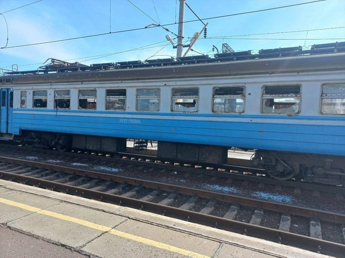 Ukrayna'da tren garına saldırı: 50'den fazla ölü