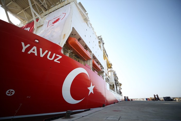 Yavuz Sondaj Gemisi, Karadeniz'e açıldı