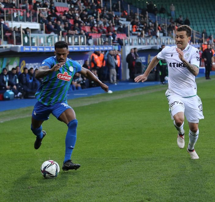 Rizespor zorlu Konya engelini aştı