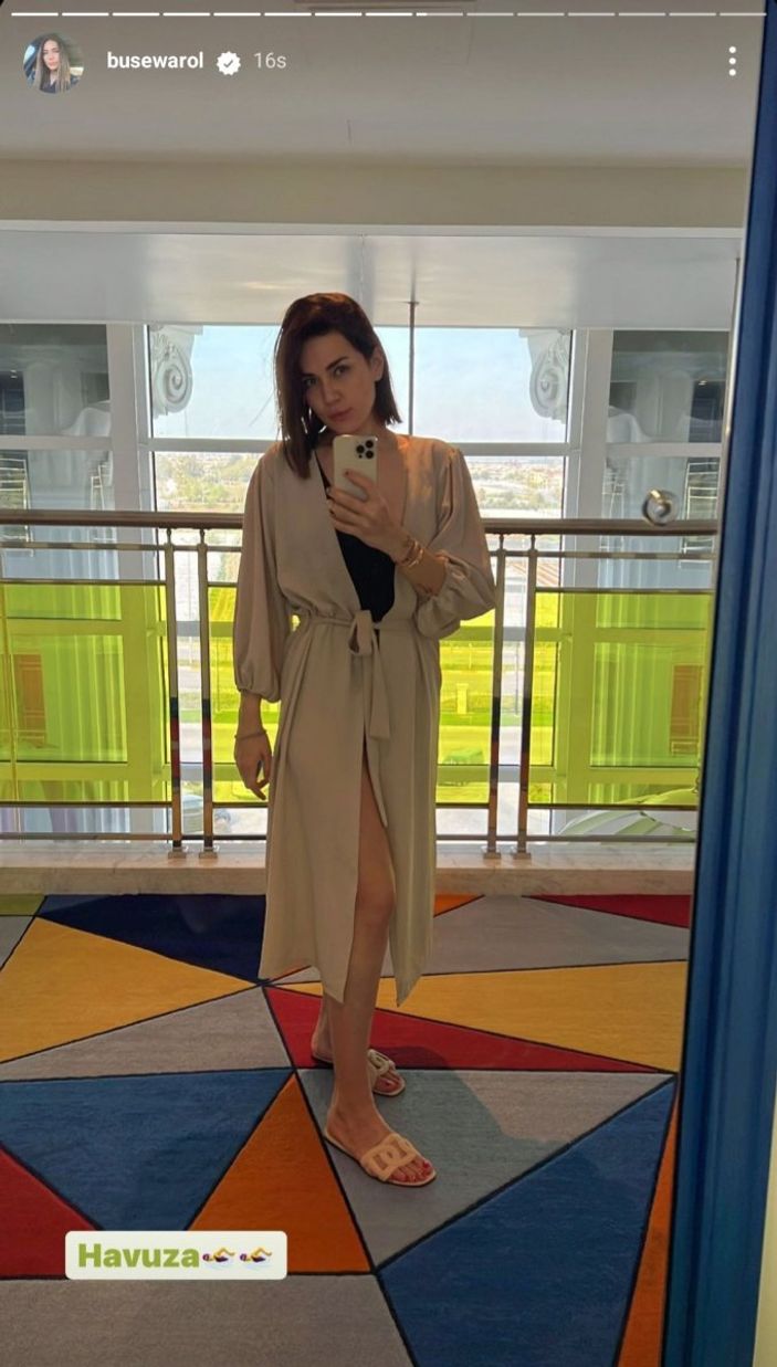 Alişan'ın eşi Buse Varol havuza giderken paylaştı, sosyal medya yıkıldı! 'Açıldıkça açılıyorsun ya'