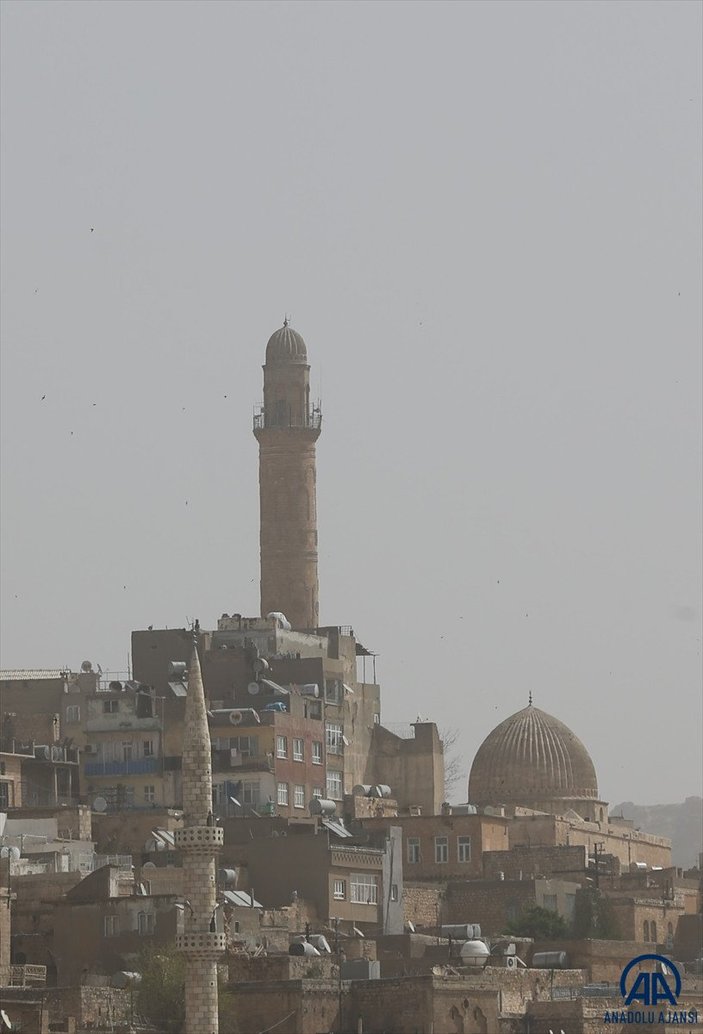 Mardin'de toz taşınımı: Görüş mesafesi düştü