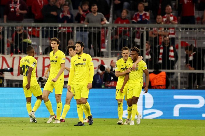 Şampiyonlar Ligi'nde Bayern Münih'i eleyen Villarreal yarı finalde