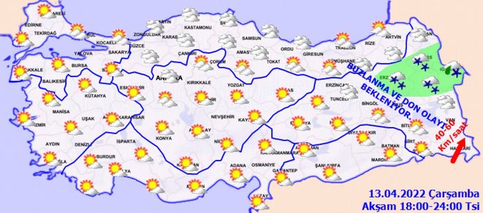 Meteoroloji'den yeni hava durumu raporu! Kaybolan umutlar değil gelmeyen bahar aranıyor...