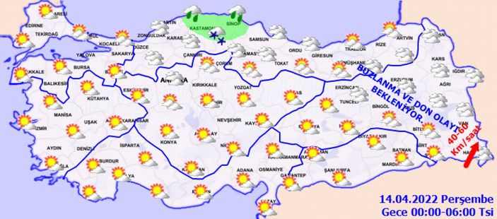 Meteoroloji'den yeni hava durumu raporu! Kaybolan umutlar değil gelmeyen bahar aranıyor...