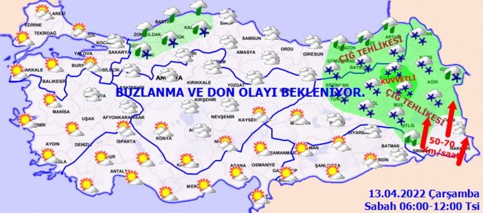 Meteoroloji'den yeni hava durumu raporu! Kaybolan umutlar değil gelmeyen bahar aranıyor...