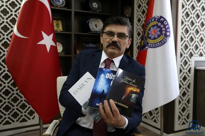 Malatya Emniyet Müdürü Ercan Dağdeviren'in şiir sevgisi