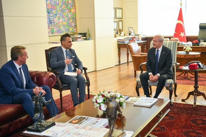 Kemal Kılıçdaroğlu ABD'nin Türkiye Büyükelçisi ile görüştü