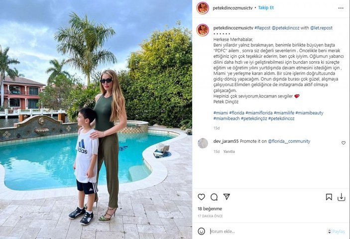 Petek Dinçöz'ün Miami'deki evini Reza Zarrab aldı iddiası