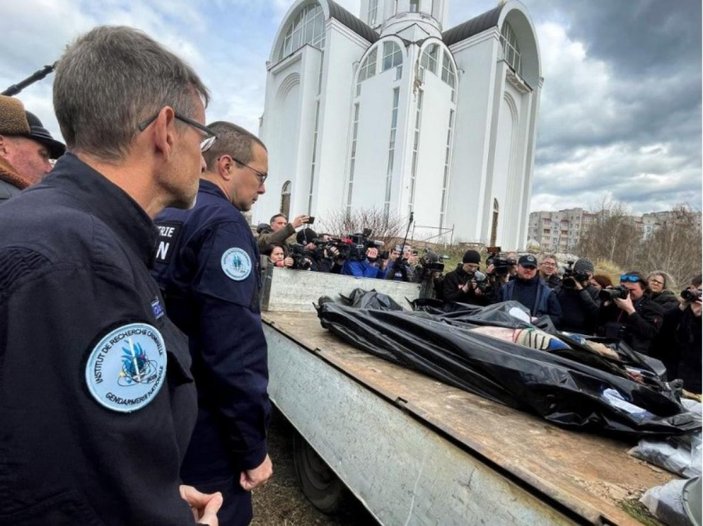 Fransa'nın gönderdiği özel ekip, savaş suçları incelemek için Ukrayna’da