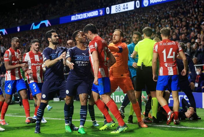 Şampiyonlar Ligi'nde Atletico Madrid'i eleyen Manchester City yarı finalde