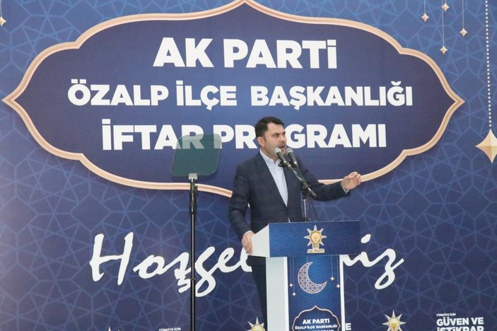 Murat Kurum: Büyük ve güçlü Türkiye'nin inşasını tamamlayacağız
