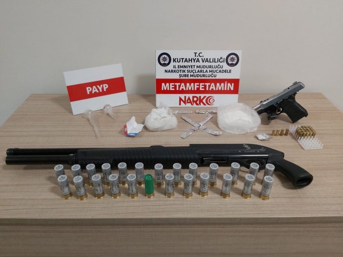 Kütahya'da uyuşturucu operasyonu: 2 kişi tutuklandı