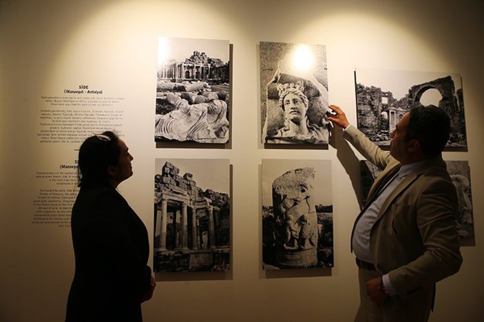 Tarih Size Bakıyor Ara Güler Fotoğraflarında Arkeoloji sergisi açıldı