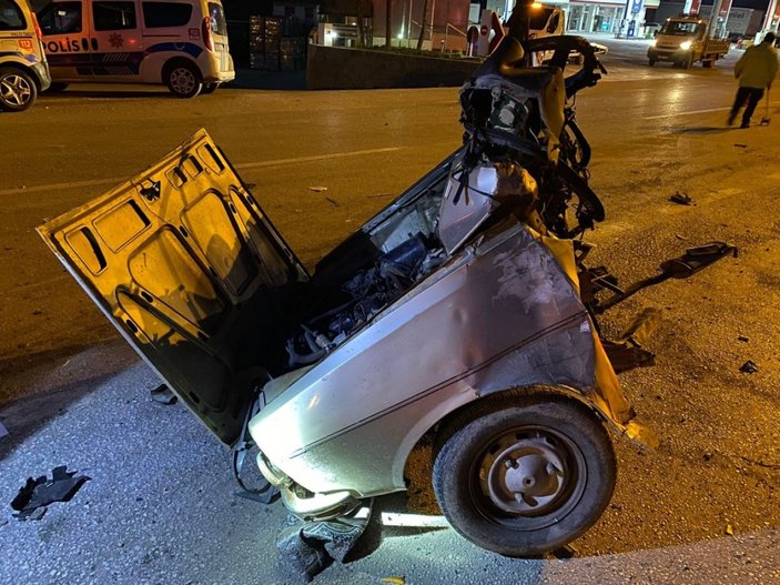 Sinop'ta feci kaza: 2 ölü, 2 yaralı