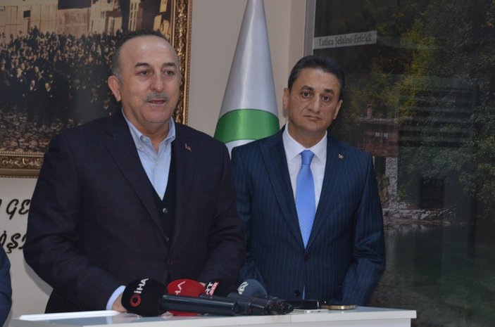 Dışişleri Bakanı Mevlüt Çavuşoğlu Sinop’ta