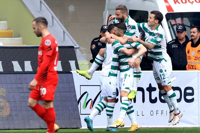 a Konyaspor, Gaziantep'i 4 golle mağlup etti