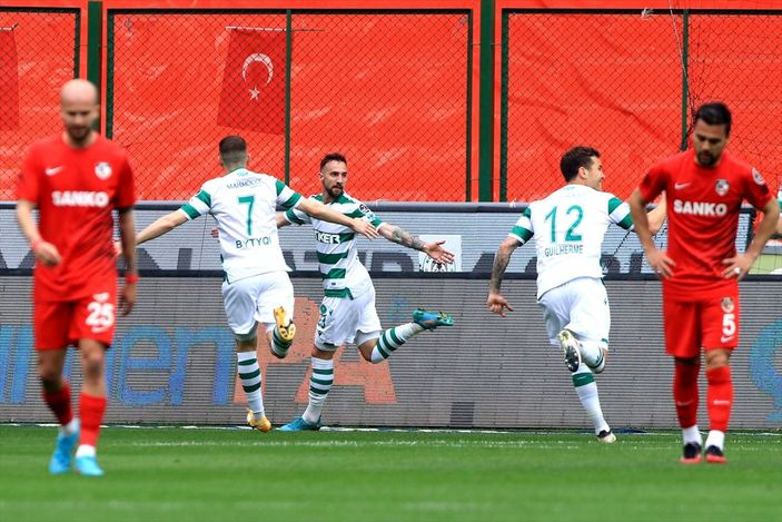a Konyaspor, Gaziantep'i 4 golle mağlup etti
